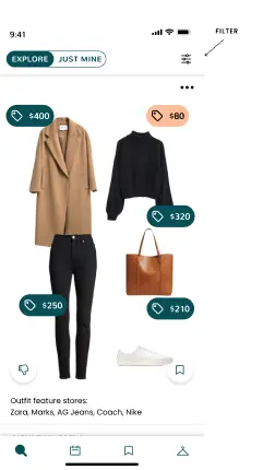 shopping filters